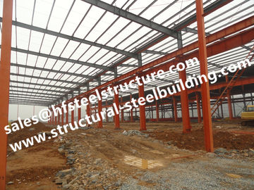 Porcelana Vertientes modulares galvanizadas calientes y Warehouse Din1025 de la construcción de los edificios de acero industriales proveedor