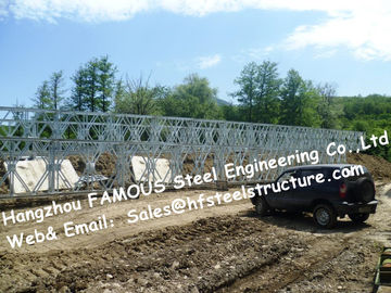 Porcelana Puente de Bailey estructural de acero prefabricado de la fuente de acero del fabricante del acero reforzado Q345 proveedor