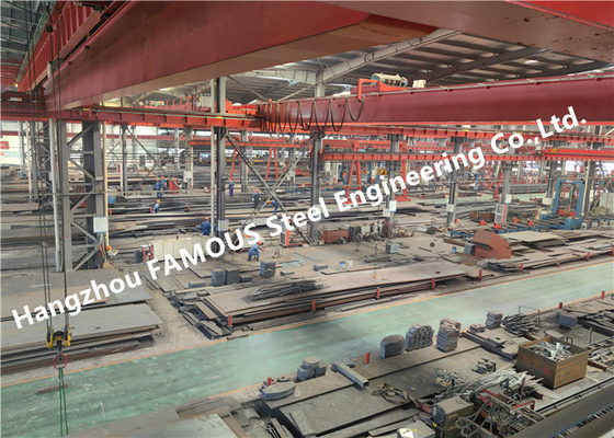 Porcelana Fabricaciones de acero estructural galvanizado Q355b Construcción de marcos proveedor