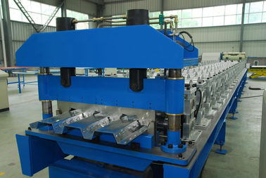Porcelana PLC Panasonic de la máquina de la formación de hoja de la techumbre de la cubierta de piso para la estructura de acero proveedor