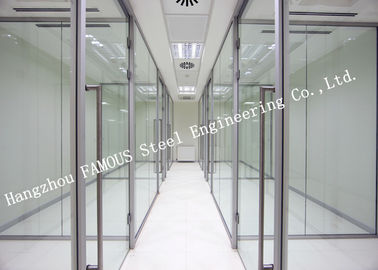 Porcelana Marco de aluminio que resbala las puertas de cristal dobles de la fachada para la oficina de CBD o la sala de exposición de la exposición proveedor