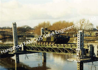 Porcelana Puente de Bailey militar temporal diseñado moderno de la estructura de acero del estilo militar para el uso del ejército proveedor
