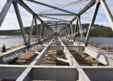 Porcelana Puente de acero galvanizado modular de acero prefabricado de Q355 Bailey para la construcción del tráfico proveedor