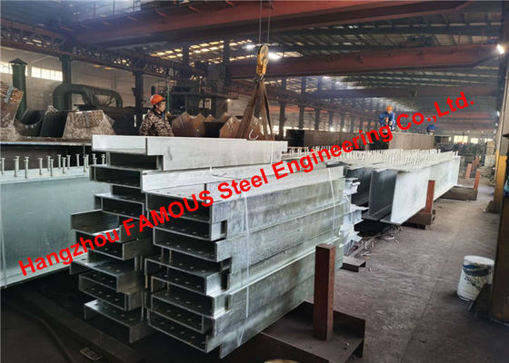 Porcelana El estándar americano de los E.E.U.U. prefabricó fabricaciones de acero estructurales galvanizadas del haz de H proveedor