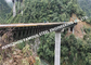 200 el tipo carril Bailey Bridge de acero del doble 50 toneladas carga la construcción galvanizada de la capacidad proveedor