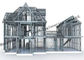 Diseño con marco de acero del edificio de estructuras de acero y de construcción por la empresa famosa de la arquitectura proveedor
