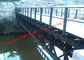 Tipo dirigido doble galvanizado caliente del acero 200 de la construcción de puente de Bailey del carril pre - proveedor
