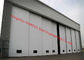 Diseño de pista elegante con bisagras doblado estructural del balanceo de las puertas deslizantes del sector multi de la puerta inferior del hangar proveedor