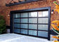 Actual elegancia contemporánea de las puertas industriales de aluminio modernas del garaje con las líneas lisas proveedor