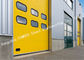 Puertas industriales transparentes verticalmente de apertura del garaje con las puertas flexibles del obturador de la cortina proveedor