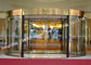 Puertas de cristal eléctricas modernas de la fachada de Revoling para el pasillo del hotel o del centro comercial proveedor