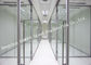 Marco de aluminio que resbala las puertas de cristal dobles de la fachada para la oficina de CBD o la sala de exposición de la exposición proveedor