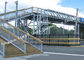 Puente de acero peatonal prefabricado de visita turístico de excursión de Skywalk de la estructura de los puentes de Bailey de la ciudad proveedor