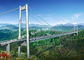 Puente estructural de la suspensión de acero portátil de Bailey para el transporte público proveedor