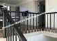 barandilla de aluminio modificada para requisitos particulares altura de la escalera de la barandilla de 1200m m para el balcón proveedor