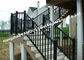 barandilla de aluminio modificada para requisitos particulares altura de la escalera de la barandilla de 1200m m para el balcón proveedor
