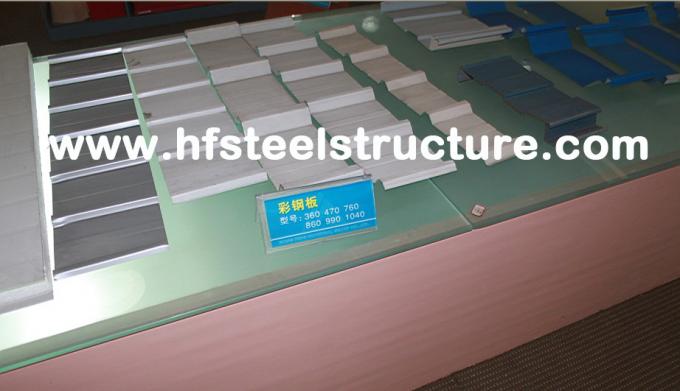 Hojas industriales ligeras de la techumbre del metal para el taller de la vertiente del acero 5