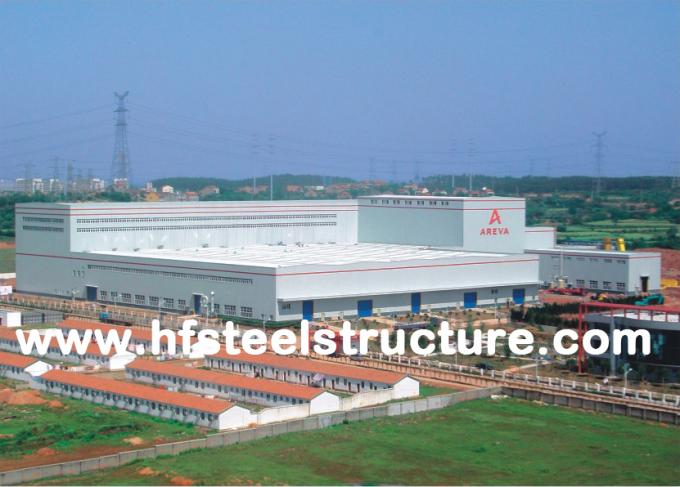 Sistema de la estructura de acero de edificios de acero industriales de la plataforma industrial de la mina 0