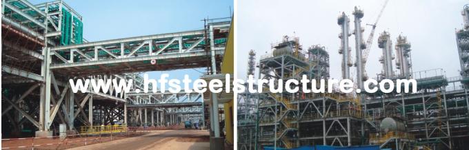 Sistema de la estructura de acero de edificios de acero industriales de la plataforma industrial de la mina 5