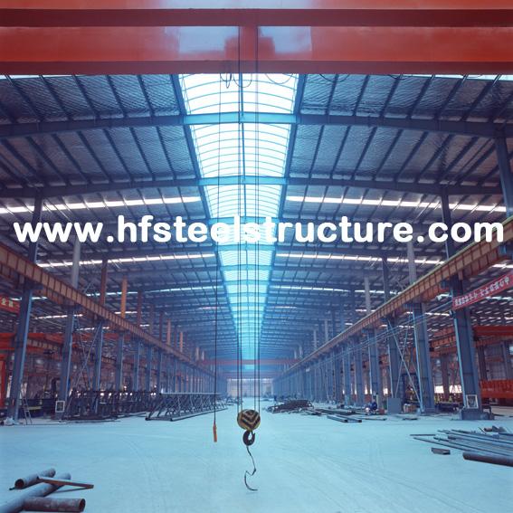 Edificio de acero industrial de la estructura de acero de la luz de los edificios del palmo ancho 16