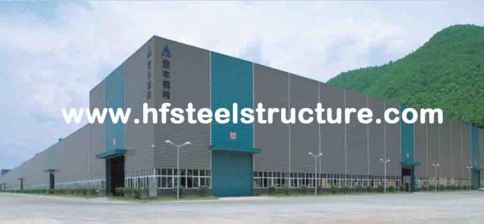 Sistema de la estructura de acero de edificios de acero industriales de la plataforma industrial de la mina 18