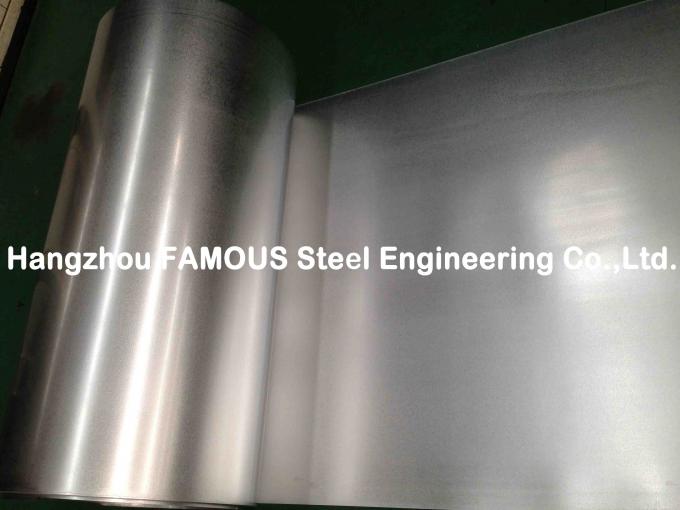 Bobina de acero galvanizada sumergida caliente y grado de acero prepintado de las bobinas DX51D-AZ 1