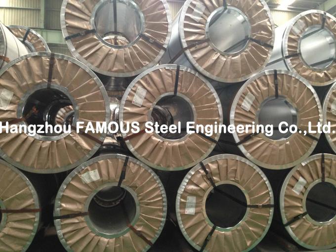 Grado de acero galvanizado sumergido caliente de la bobina ASTM una fábrica de la bobina del SOLDADO ENROLLADO EN EL EJÉRCITO 4