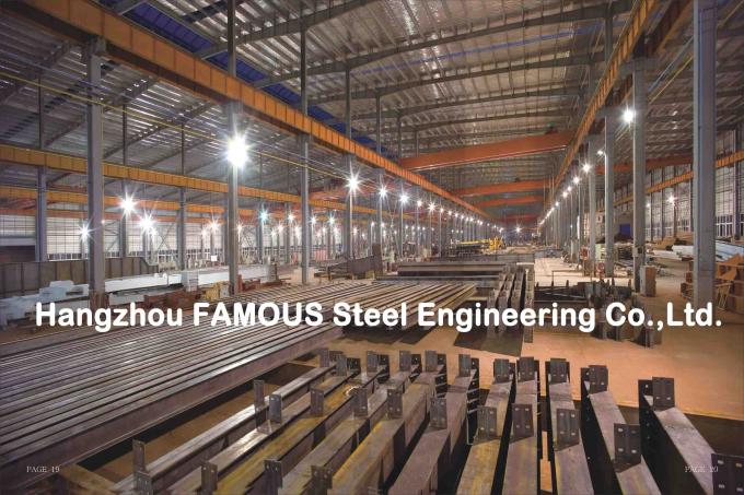 Taller de acero prefabricado de los diseños de ingeniería estructurales arquitectónicos eficientes de Prelim 5