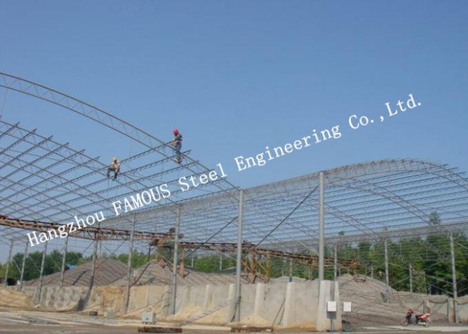 La avicultura prefabricada de la estructura de acero vertió para el edificio agrícola de pollo y el edificio agrícola de ganado 0