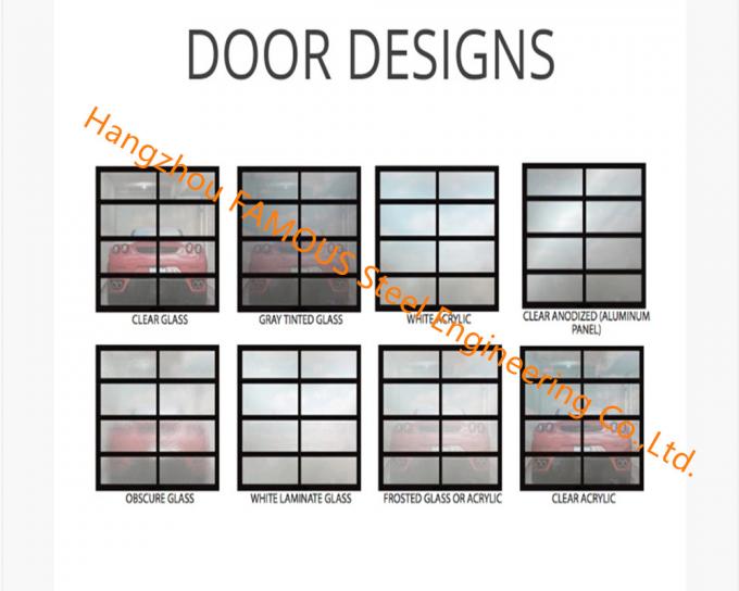 Puerta transparente modificada para requisitos particulares puerta de aluminio del balanceo del marco con el panel de cristal moderado 0