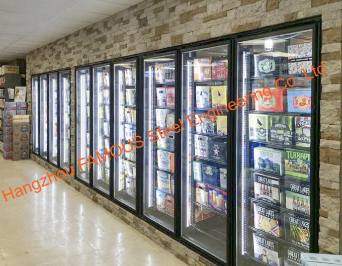 El refrigerador Goor de cristal para la cubierta multi enchufa la puerta del vidrio del refrigerador del refrigerador 5