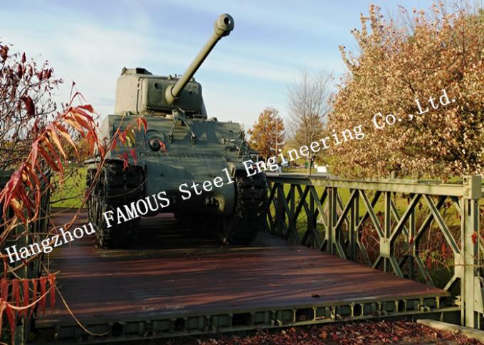 El panel de acero del Decking del puente de Bailey de la emergencia militar estándar de la UE de Europa 0