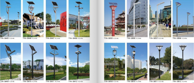 Postes y ayudas de acero de muestra del metal de iluminación poste de postes de luz de 10 pies 1