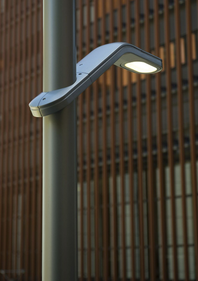 Poste integrado de la luz de la fachada de iluminación exterior poste del LED poste ligero 1