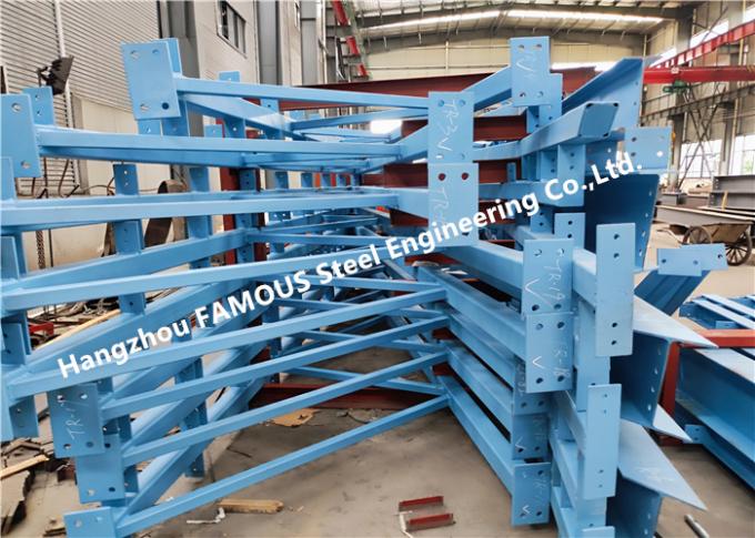 Estructura de acero fabricada modificada para requisitos particulares Q235B Q345B del braguero 0