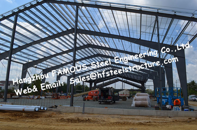 Edificios industriales prefabricados del acero estructural/estructura de acero residencial que construye a general Contractor del EPC 0