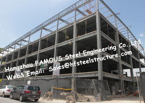 Edificios y estructura pre dirigidos, edificios de acero prefabricados del metal Q345 0