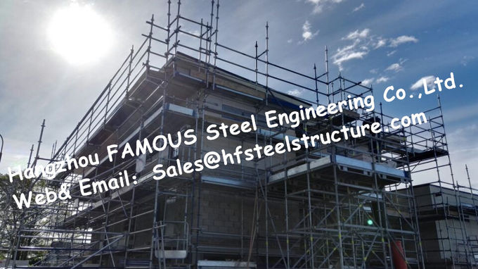 Q235 / Edificios prefabricados de acero Q345/estándar multi de las estructuras de acero NZ del piso 0
