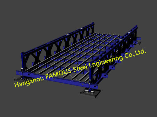Puente modular portátil de acero modificado para requisitos particulares del acero estructural del puente de Bailey 1