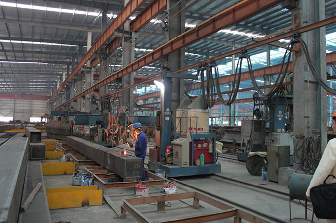 Estándar pesado de la UE los E.E.U.U. de Warehouse de la vertiente de la estructura de acero de las fabricaciones de la estructura de acero 1