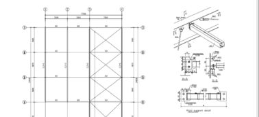 Porcelana Diseños de ingeniería estructurales durables para la acería de la vertiente del acero proveedor