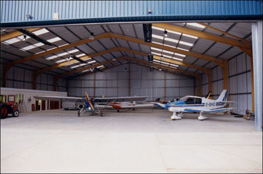 Porcelana Edificios fáciles del hangar de los aviones de la extensión proveedor