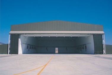 Porcelana Edificios de la inmersión caliente del OEM del palmo ancho de los aviones del hangar y terminales de aeropuerto galvanizados, de acero proveedor