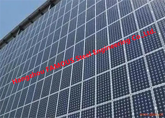 Porcelana Sistema de cristal accionado solar fotovoltaico de los módulos del edificio de la pared de cortina proveedor