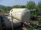 El tanque brillante horizontal de los edificios del acero inoxidable del control de acero industrial del agua proveedor