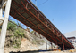 El puente peatonal de acero constructivo del metal pintó a Bailey Panel Prefabricated proveedor