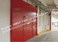 Puertas incombustibles de acero superficiales pintadas base del bocadillo de la PU para el almacenamiento de Warehouse proveedor