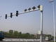 Estructura de la señal de tráfico Q345 para los sistemas de vigilancia y las cámaras del tráfico proveedor