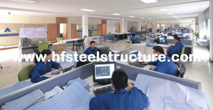 Los edificios de acero industriales prefabricados diseñan y fabricación con el CE/ISO 6