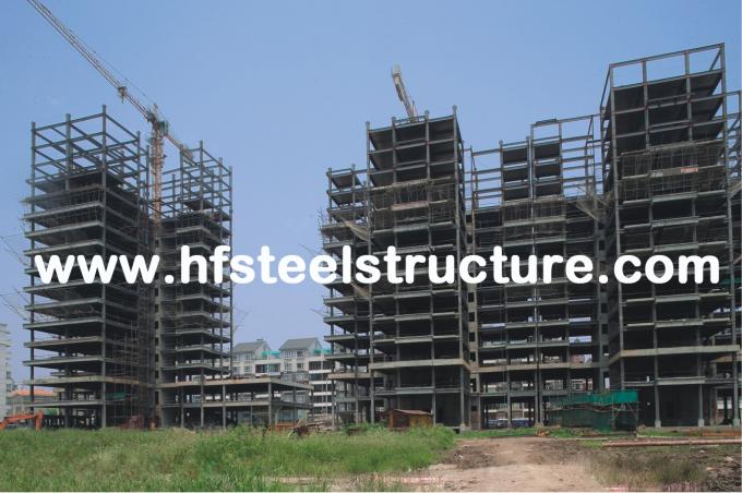 Edificios de acero comerciales galvanizados Designe modulares prefabricados con acero en frío 0